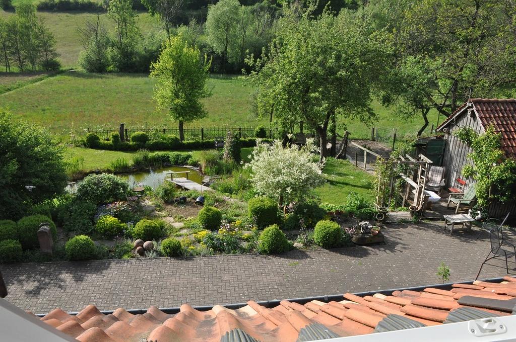 Appartement Forsthaus Wilmeroederberg à Polle Extérieur photo